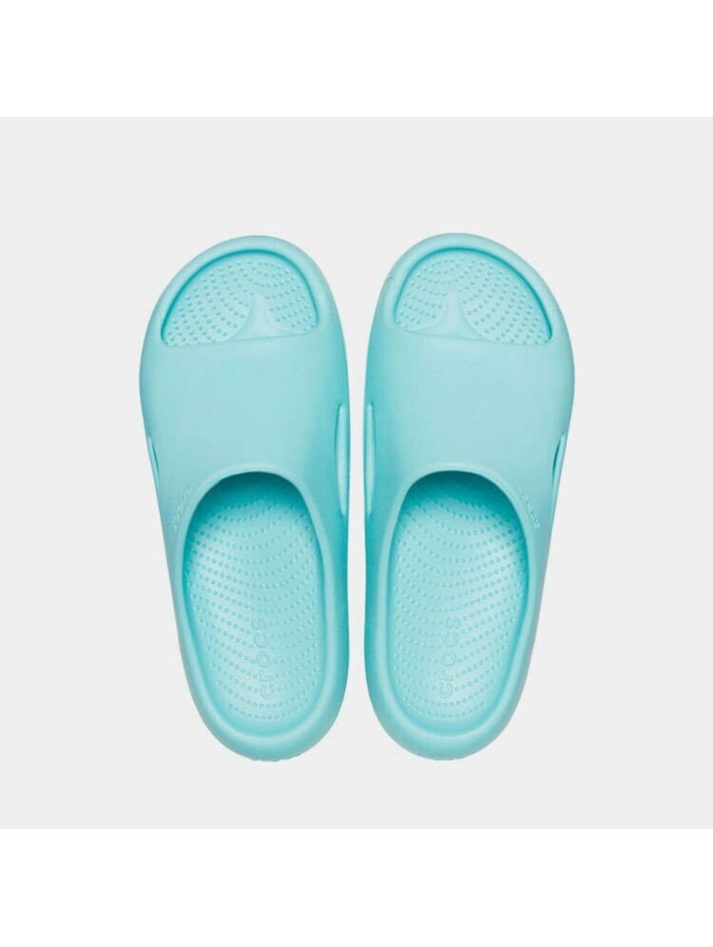 Crocs Women's Mellow Recovery Slides Blue Light, Size 11 - Picture 2 of 3
